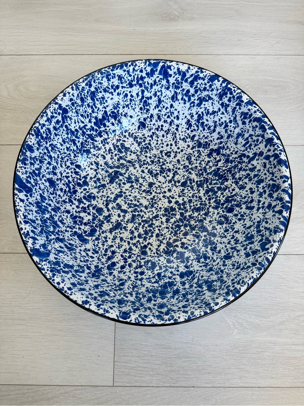 XL Enamel Sponge ware Splatter ware Mixing Bowl